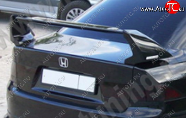 10 699 р. Спойлер высокий составной MUGEN Style var №2  Acura TSX  CU2 (2008-2014), Honda Accord  CU (2008-2011) (Неокрашенный)  с доставкой в г. Екатеринбург