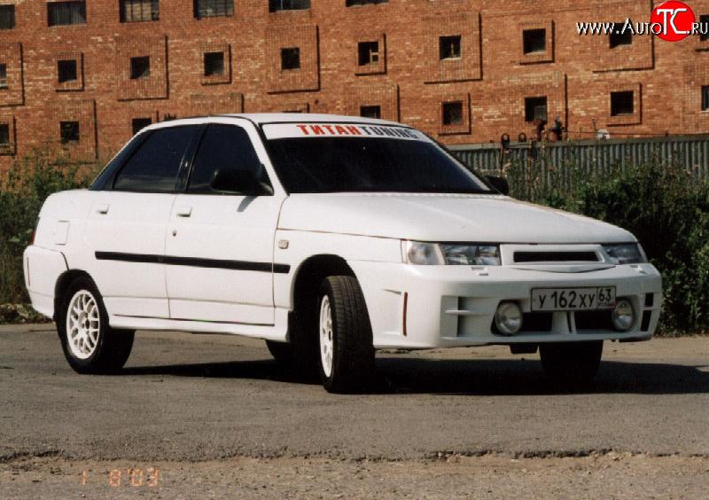 1 249 р. Молдинги Titan - sport Лада 2110 седан (1995-2007) (Неокрашенные)  с доставкой в г. Екатеринбург