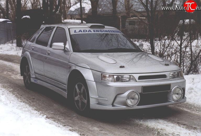 1 949 р. Жабры на капот WRC Evolution Skoda Octavia Tour A4 1U5 универсал дорестайлинг (1996-2000) (Неокрашенные)  с доставкой в г. Екатеринбург