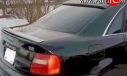 2 749 р. Козырёк RS на заднее лобовое стекло автомобиля Audi A4 B5 8D2 седан 1-ый рестайлинг (1996-1998) (Неокрашенный)  с доставкой в г. Екатеринбург. Увеличить фотографию 2