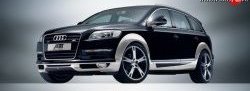 15 799 р. Накладка переднего бампера ABT Audi Q7 4L дорестайлинг (2005-2009)  с доставкой в г. Екатеринбург. Увеличить фотографию 3