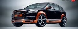 15 799 р. Накладка переднего бампера ABT Audi Q7 4L дорестайлинг (2005-2009)  с доставкой в г. Екатеринбург. Увеличить фотографию 7