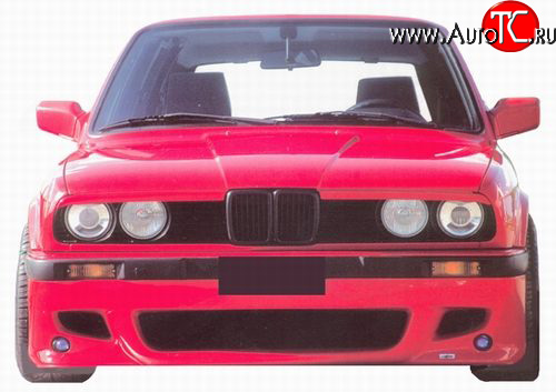 7 999 р. Передний бампер Rieger V1 на BMW 3 серия E30 седан (1982-1991)  с доставкой в г. Екатеринбург