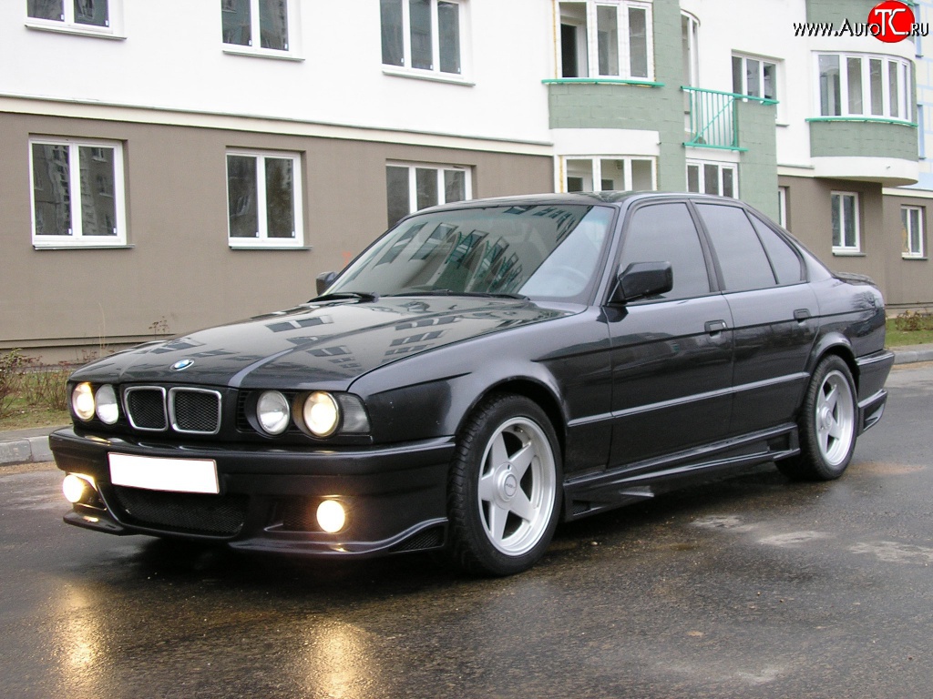 8 399 р. Передний бампер Devil BMW 5 серия E34 седан дорестайлинг (1988-1994)  с доставкой в г. Екатеринбург