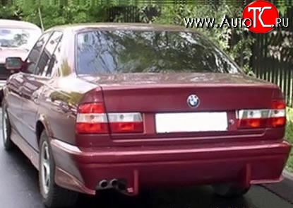 8 149 р. Задний бампер HAMANN Competition BMW 5 серия E34 седан дорестайлинг (1988-1994) (Неокрашенный)  с доставкой в г. Екатеринбург