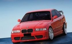 3 999 р. Передний бампер Lumma style BMW 3 серия E36 седан (1990-2000) (Неокрашенный)  с доставкой в г. Екатеринбург. Увеличить фотографию 2