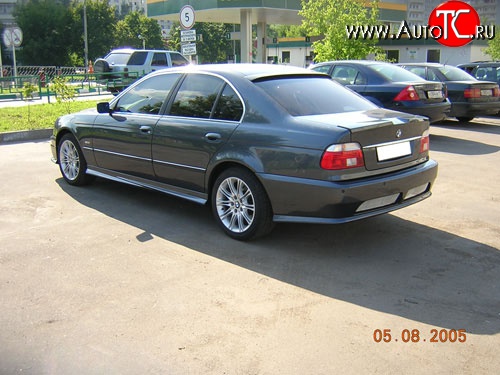 5 349 р. Задний бампер Concept BMW 5 серия E39 седан рестайлинг (2000-2003) (Неокрашенный)  с доставкой в г. Екатеринбург