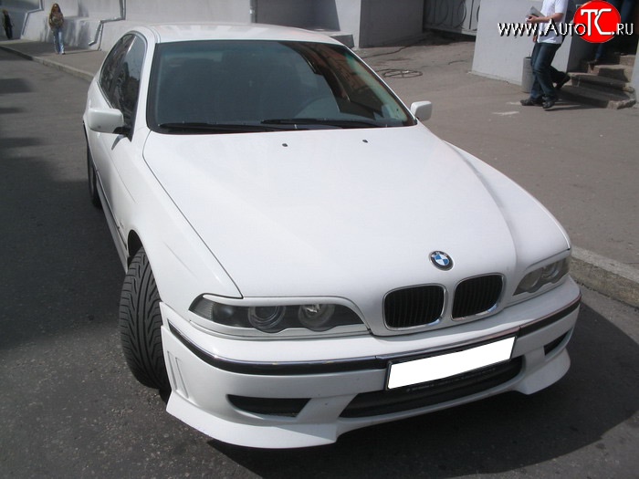 5 199 р. Юбка переднего бампера Devil Style BMW 5 серия E39 седан дорестайлинг (1995-2000)  с доставкой в г. Екатеринбург