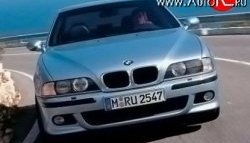 8 149 р. Передний бампер M-Technic BMW 5 серия E39 седан рестайлинг (2000-2003) (Без сетки, Неокрашенный)  с доставкой в г. Екатеринбург. Увеличить фотографию 2