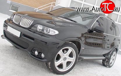 10 349 р. Передний бампер HAMANN V2 BMW X5 E53 дорестайлинг (1999-2003) (Дорестайлинговый кузов)  с доставкой в г. Екатеринбург