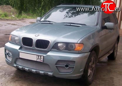 10 599 р. Передний бампер LORINSER Style BMW X5 E53 дорестайлинг (1999-2003) (Неокрашенный)  с доставкой в г. Екатеринбург