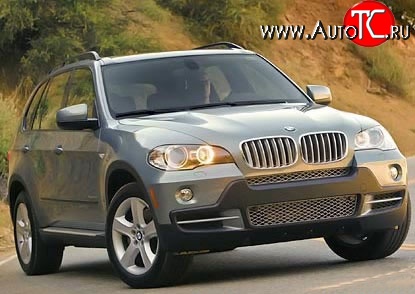 5 949 р. Передний бампер Standart BMW X5 E70 дорестайлинг (2006-2010) (Неокрашенный)  с доставкой в г. Екатеринбург