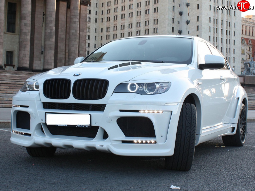 1 449 р. Реснички Hamann Tycoon Evo M BMW X6 E71 дорестайлинг (2008-2012)  с доставкой в г. Екатеринбург