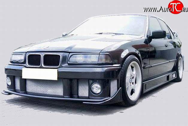 7 299 р. передний бампер CarZone-CONCEPT BMW 3 серия E36 седан (1990-2000)  с доставкой в г. Екатеринбург