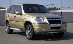 4 799 р. Передний бампер Атака Chevrolet Niva 2123 дорестайлинг (2002-2008) (Неокрашенный)  с доставкой в г. Екатеринбург. Увеличить фотографию 2