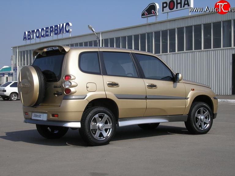 2 749 р. Арки на крылья Атака Chevrolet Niva 2123 дорестайлинг (2002-2008) (Неокрашенные)  с доставкой в г. Екатеринбург