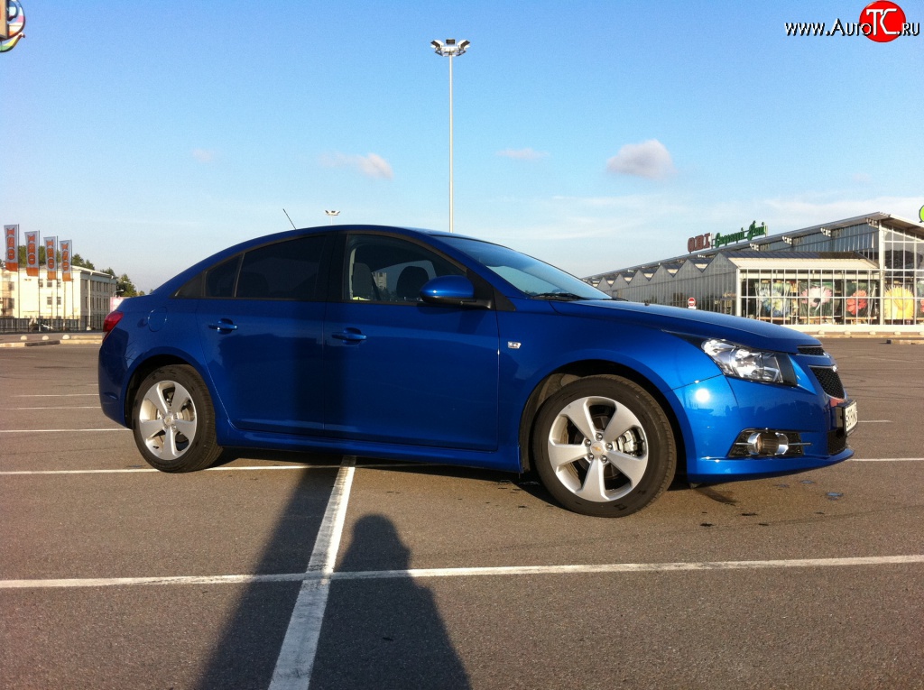 4 199 р. Пороги накладки Z-Line  Chevrolet Cruze ( J300,  J305) (2009-2015) седан дорестайлинг, хэтчбек дорестайлинг, седан рестайлинг, хэтчбек рестайлинг (Неокрашенные)  с доставкой в г. Екатеринбург