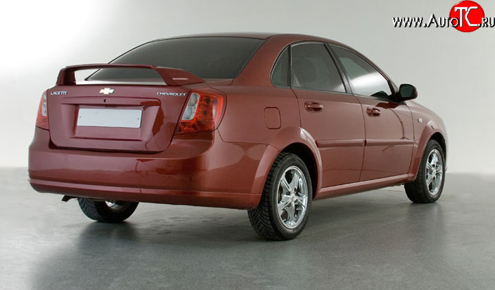 3 399 р. Спойлер Style на Chevrolet Lacetti седан (2002-2013) (Неокрашенный)  с доставкой в г. Екатеринбург