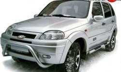 6 999 р. Передний бампер Апал Chevrolet Niva 2123 дорестайлинг (2002-2008) (Неокрашенный)  с доставкой в г. Екатеринбург. Увеличить фотографию 2