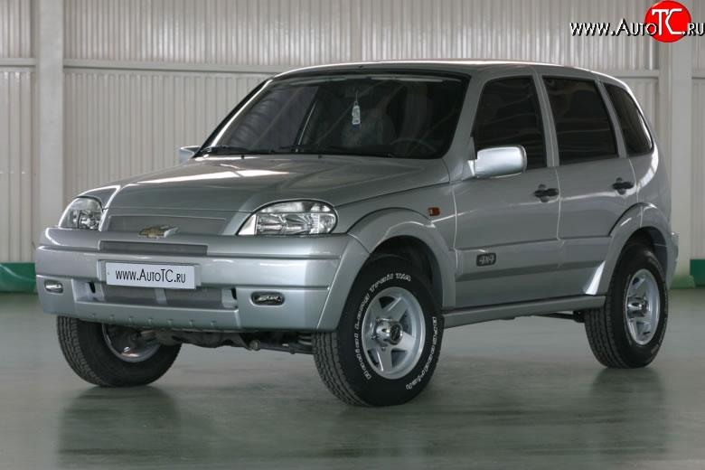 3 199 р. Арки Апал Chevrolet Niva 2123 дорестайлинг (2002-2008) (Неокрашенные)  с доставкой в г. Екатеринбург