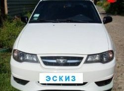 3 649 р. Накладка переднего бампера Sport Daewoo Nexia рестайлинг (2008-2015) (Неокрашенная)  с доставкой в г. Екатеринбург. Увеличить фотографию 3