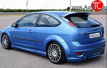 3 249 р. Спойлер ICC Ford Focus 2 хэтчбэк 3 дв. дорестайлинг (2004-2007)  с доставкой в г. Екатеринбург