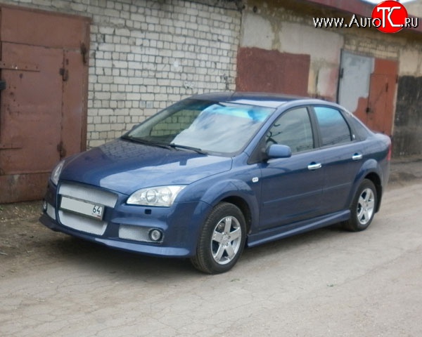 14 999 р. Передний бампер M-VRS Ford Focus 2 универсал дорестайлинг (2004-2008) (Неокрашенный)  с доставкой в г. Екатеринбург