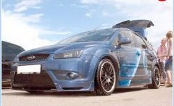 4 999 р. Накладка переднего бампера ST Sport Ford Focus 2  седан дорестайлинг (2004-2008) (Неокрашенная)  с доставкой в г. Екатеринбург. Увеличить фотографию 2