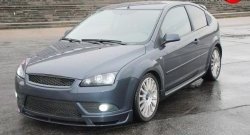 5 899 р. Пороги накладки Sport Ford Focus 2 хэтчбэк 3 дв. дорестайлинг (2004-2007) (Неокрашенные)  с доставкой в г. Екатеринбург. Увеличить фотографию 2