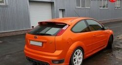 5 999 р. Накладка заднего бампера ST Sport  Ford Focus  2 (2004-2008) хэтчбэк 3 дв. дорестайлинг, хэтчбэк 5 дв. дорестайлинг (Неокрашенный)  с доставкой в г. Екатеринбург. Увеличить фотографию 6