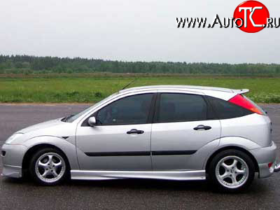 3 699 р. Пороги накладки Sport V1 Ford Focus 1 хэтчбэк 5 дв. дорестайлинг (1998-2002)  с доставкой в г. Екатеринбург