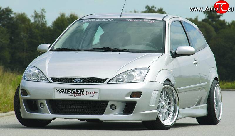 8 899 р. Передний бампер Rieger Ford Focus 1 универсал дорестайлинг (1998-2002)  с доставкой в г. Екатеринбург