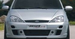 8 899 р. Передний бампер Rieger Ford Focus 1 универсал дорестайлинг (1998-2002)  с доставкой в г. Екатеринбург. Увеличить фотографию 2