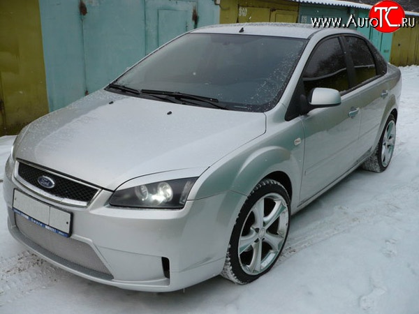 14 299 р. Передний бампер Concept Ford Focus 2 универсал дорестайлинг (2004-2008) (Неокрашенный)  с доставкой в г. Екатеринбург