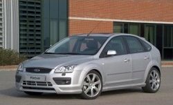 5 749 р. Пороги накладки MS  Ford Focus  2 (2004-2011)  седан дорестайлинг, универсал дорестайлинг, хэтчбэк 5 дв. дорестайлинг, седан рестайлинг, универсал рестайлинг, хэтчбэк 5 дв. рестайлинг (Неокрашенные)  с доставкой в г. Екатеринбург. Увеличить фотографию 1