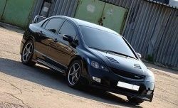 27 999 р. Пластиковый капот Mugen Style  Honda Civic  FD (2005-2011) седан дорестайлинг, седан рестайлинг (Неокрашенный)  с доставкой в г. Екатеринбург. Увеличить фотографию 6