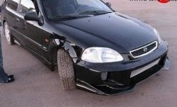 5 049 р. Передний бампер на Honda Civic EJ,EK,EM седан дорестайлинг (1995-1998)  с доставкой в г. Екатеринбург. Увеличить фотографию 2