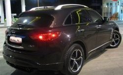 Накладка заднего бампера Diablo INFINITI FX50 S51 дорестайлинг (2008-2011)