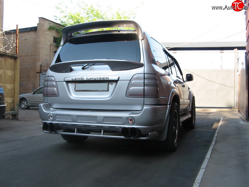 8 149 р. Спойлер-ручка Sport Toyota Land Cruiser 100 1-ый рестайлинг (2002-2005) (Неокрашенный)  с доставкой в г. Екатеринбург