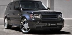 34 799 р. Накладки на колёсные арки HAMMAN  Land Rover Range Rover Sport  1 L320 (2005-2009) дорестайлинг (Неокрашенные)  с доставкой в г. Екатеринбург. Увеличить фотографию 2