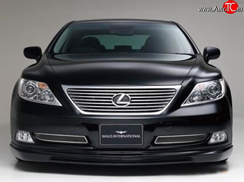 15 699 р. Накладка переднего бампера Wald Lexus LS460 XF40 дорестайлинг (2006-2009) (Неокрашенная)  с доставкой в г. Екатеринбург