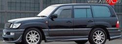 Пороги накладки JAOS Style Lexus LX470 J100 дорестайлинг (1998-2002)