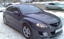 1 149 р. Реснички EX-Style Mazda 6 GH дорестайлинг седан (2007-2010) (Неокрашенные)  с доставкой в г. Екатеринбург. Увеличить фотографию 3