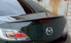 3 899 р. Спойлер EX-Style V1 Mazda 6 GH дорестайлинг седан (2007-2010) (Неокрашенный)  с доставкой в г. Екатеринбург. Увеличить фотографию 3