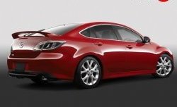 5 899 р. Спойлер EX-Style  Mazda 6  GH (2007-2010) дорестайлинг лифтбэк (Неокрашенный)  с доставкой в г. Екатеринбург. Увеличить фотографию 2