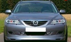 9 499 р. Накладка переднего бампера ATH Mazda 6 GG, GY универсал дорестайлинг (2002-2005)  с доставкой в г. Екатеринбург. Увеличить фотографию 2