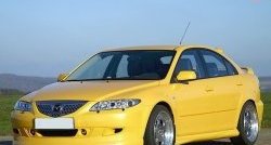 9 499 р. Накладка переднего бампера ATH Mazda 6 GG, GY универсал дорестайлинг (2002-2005)  с доставкой в г. Екатеринбург. Увеличить фотографию 4