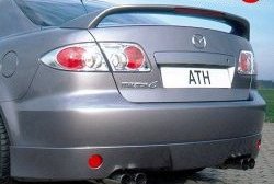 9 499 р. Накладка заднего бампера ATH Mazda 6 GG седан дорестайлинг (2002-2005)  с доставкой в г. Екатеринбург. Увеличить фотографию 2