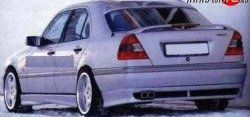 4 049 р. Накладка заднего бампера Rieger Mercedes-Benz C-Class W202 дорестайлинг седан (1993-1997)  с доставкой в г. Екатеринбург. Увеличить фотографию 6