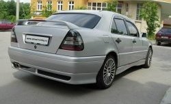 3 599 р. Пороги накладки Rieger Mercedes-Benz C-Class W202 дорестайлинг седан (1993-1997)  с доставкой в г. Екатеринбург. Увеличить фотографию 3